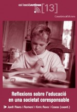 Tapa llibre "Reflexions sobre l'educaci� en una societat coresponsable"