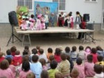 La il�lusi� de fer teatre a l'escola.