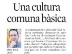 Una cultura comuna b�sica
